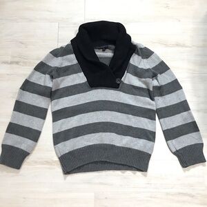 Gap Cowl Neck Striped Sweater